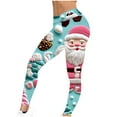thumbnail image 5 of Aloohaidyvio Christmas Leggings for Women No Boundaries Womens High Waist Yoga Leggings Print Yoga Pants for Workout Sports Athletic, 5 of 5