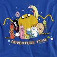 thumbnail image 2 of Adventure Time Outstretched Women's T Shirt, Royal, X-Large, 2 of 6