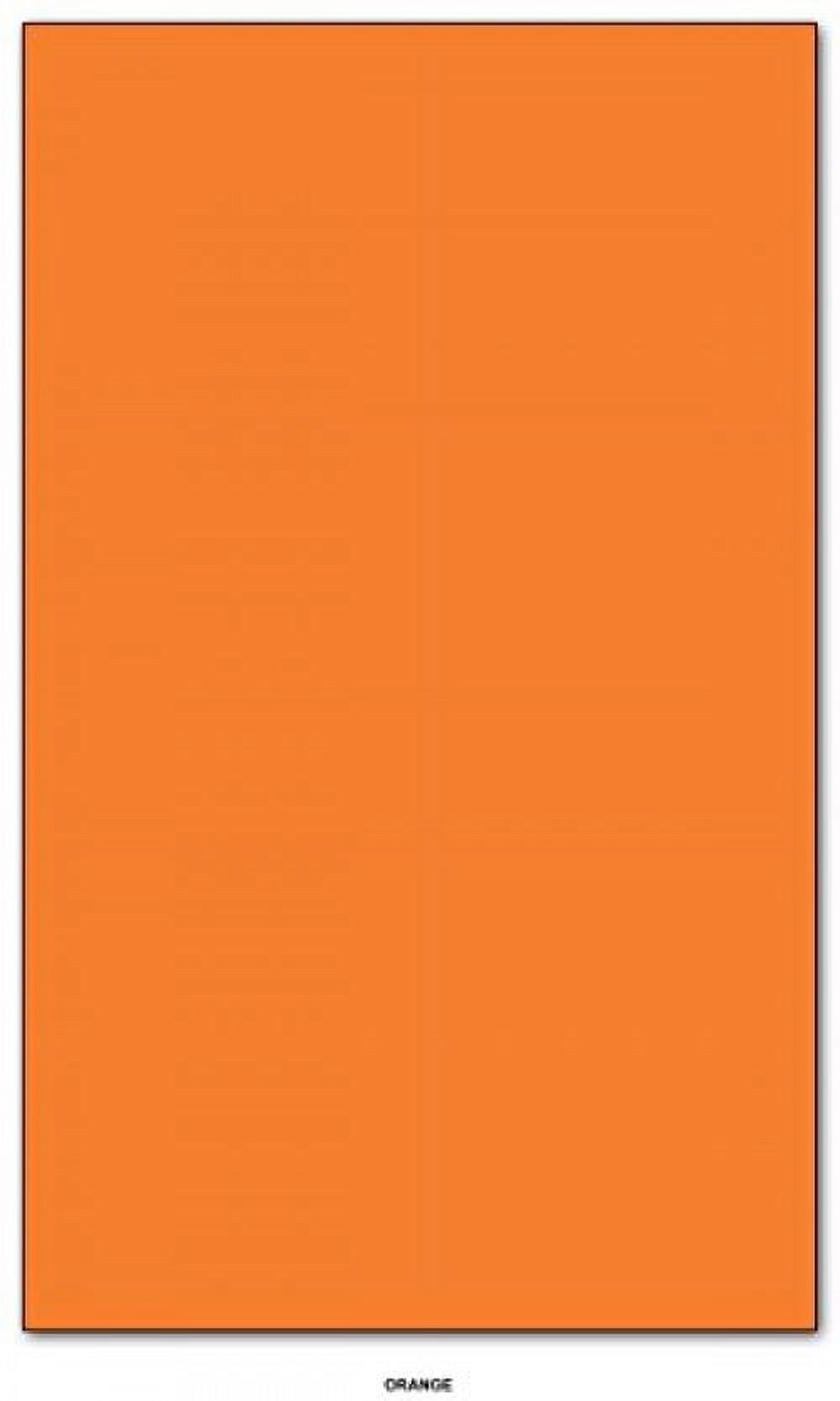 Premium Color Card Stock Paper | 250 Per Pack | Superior Thick 65lb Cardstock, Perfect for School Supplies, Holiday Crafting, Arts & Crafts | Acid & Lignin Free | Orange | 8.5 x 14