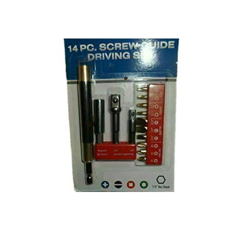 

14 Piece Screw Guide Driving Set