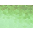 thumbnail image 1 of Ahgly Company Indoor Rectangle Patterned Green Snake Green Area Rugs, 7' x 9', 1 of 6