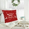 thumbnail image 6 of Diceymbol Christmas Pillowcase Used for Christmas Decoration Winter Holiday Decoration Pillow Cover Suitable for Home Sofas 18x18Inch Christmas Home Decorations, 6 of 7