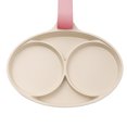 thumbnail image 2 of Mini sartén antiadherente para tortillas, sartén para huevos de 2 agujeros, utensilios de cocina (rosa) Likrtyny  Libre de BPA, 2 of 9
