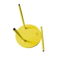 thumbnail image 5 of Room Designs Side Table Yellow Contemporary Round, 5 of 5