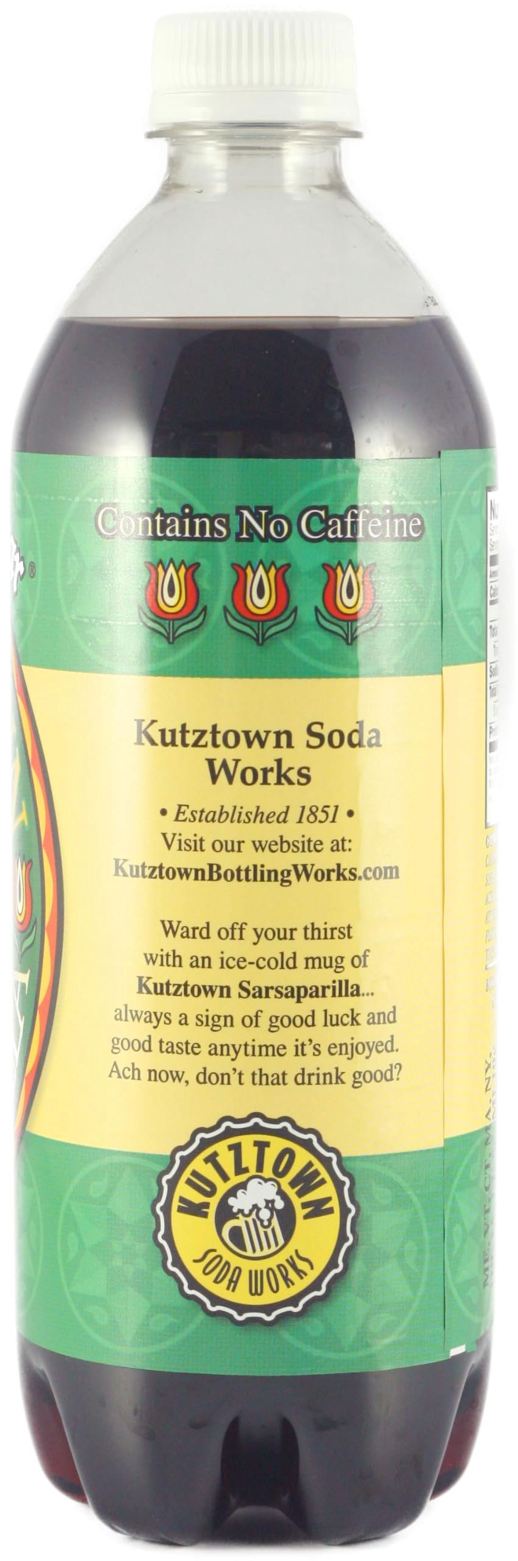 Kutztown "Nix Besser" Sarsaparilla Soda, 24 Oz. Bottles Pack of 4