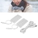 thumbnail image 4 of Fibra 2 Uds Película Calefactora USB 3,5x1,8 Pulgadas Fibra De Carbono Suave Segura Lavable A Máquina Almohadilla Calefactora Eléctrica Para Guantes Calcetines Zapatos, 4 of 7