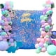 thumbnail image 1 of Panel 4D "ARCOIRIS" , Caja Con 30 Piezas / Shimmer Wall, Panel Decorativo, lentejuelas ,30x30cm , Fondo Negro/Muro para fiesta PANEL DECORATIVO ARCOIRIS, 1 of 8