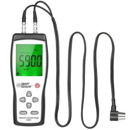 SMART SENSOR SMART SENSOR Professional Thickness Gauge Handheld LCD Digital Thickness Tester Depth Meter 1.2~225mm High Accuracy