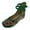 Green, variant on Women Embroidered Shoes High To Help Increase Ankle Double Strap Canvas Shoes Canvas casual shoes for Women Black