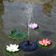 thumbnail image 4 of LED Solar Fountain Pump 6W with Color LED Lights and , Nozzles Solar Bird Bath Fountain Pump, for Outdoor, Garden, Pond, Bird Bath, Swimming Pool LingWen 9024736133215, 4 of 5
