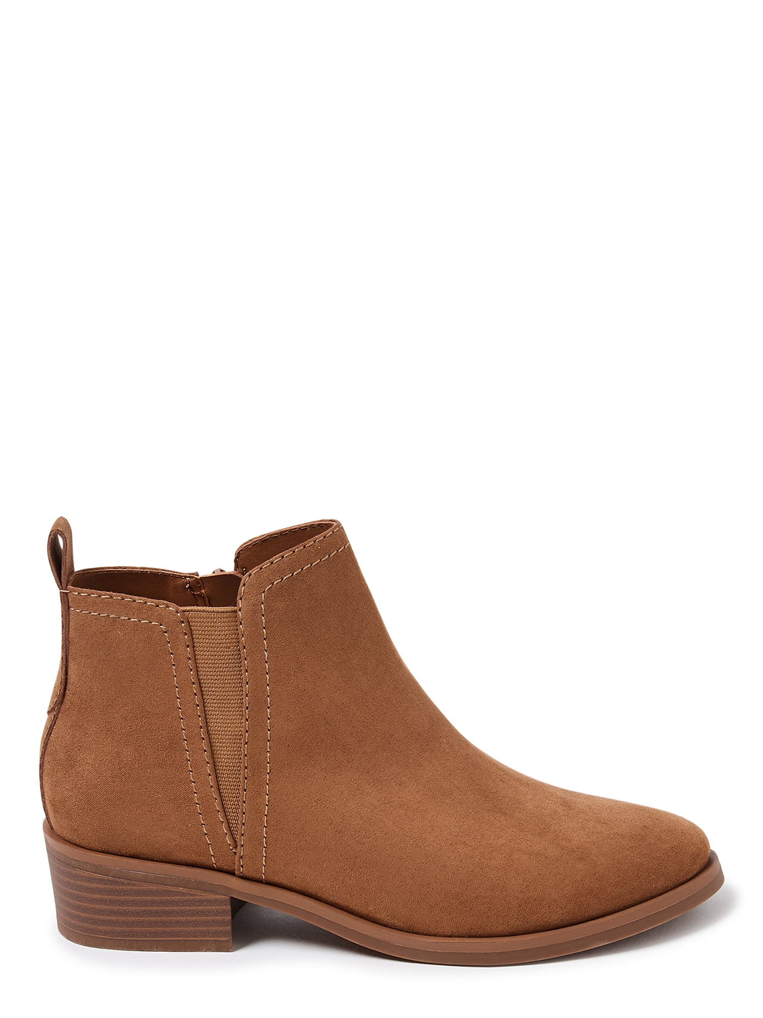 Time and Tru Women's Stretch Ankle Bootie (Wide Width Available) -  Walmart.com