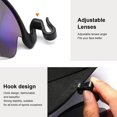 thumbnail image 4 of Gafas De Sol De Pesca Con Clip Para Sombrero, Gafas De Sol Con Clip Para El Cuidado De Los Ojos, Plástico TAC Polarizado Para Conducir, 4 of 7