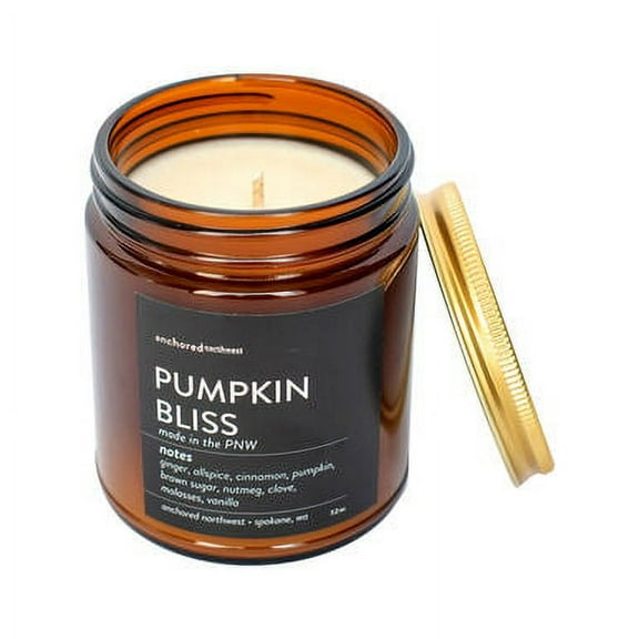 Pumpkin Bliss Amber Tumbler Candle