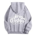 thumbnail image 3 of WILLBEST Sudaderas Navideñas para Mujer, Sudaderas con Capucha para Adolescentes, Sudaderas de Felpa Estampadas de Manga Larga con Capucha, conjuntos Lindos de Otoño 2024 X-Grande, 3 of 4