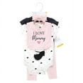 thumbnail image 2 of Hudson Baby Infant Girl Cotton Layette Set, Girl Mommy Pink Navy, 6-9 Months, 2 of 6