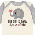 thumbnail image 4 of Inktastic My Gigi and Papa Love Me Boys or Girls Long Sleeve Baby Bodysuit, 4 of 5
