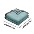 thumbnail image 3 of Neorosiri  Calm Summer Cooling Comforter AC Summer Blanket Summer Quilt with Green for Bedroom During Summer Nights As AC Bedding, 3 of 9