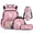Pink Cherry Blossom Axolotl, variant on Bulopur Toddler Girls 17 Inch Backpack Set 4 Piece Axolotl Print School Bookbag with Lunch Box, Water Bottle Holder and Pencil Case for Preschool Daily Use