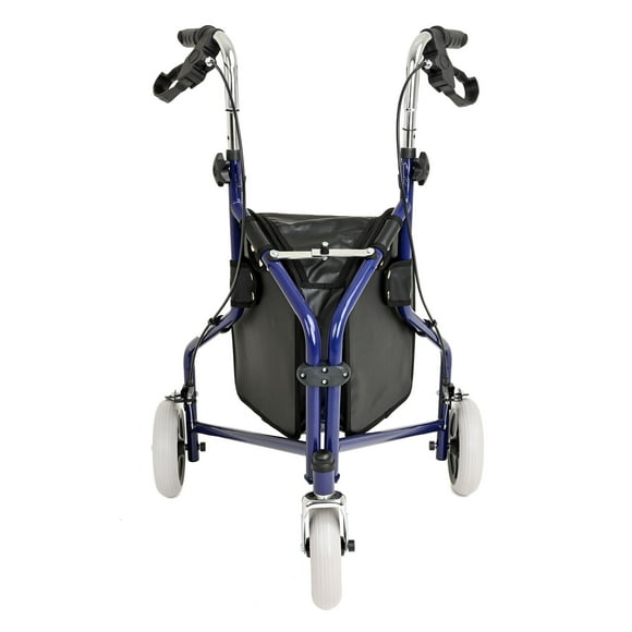 Andadera Rollator 3 Ruedas Triciclo Con Bolsa Portaobjetos