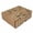 Kraft Hanukkah, variant on Ucanpack Retro Christmas Greetings Print Mailer Box, 8x8x6 Inch Kraft Corrugated Cardboard Box, B Flute, Pack of 50, Decorative Shipping Box for Gifts, Jewelry & Crafts