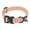 Carolina Blooms, variant on Tacwild Heavy-Duty Tough Nylon Quick-Release Dog Collar Burgundy M