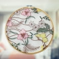 thumbnail image 2 of Abbracc Embroidery Hoops Pendants Floral Crafts for Home Wedding Dining Hanging 40cm, 2 of 9