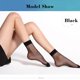 thumbnail image 5 of 60 piezas = 30 pares de calcetines de verano transparentes ultrafinos de nailon para mujer, calcetines cortos hasta el tobillo elásticos de seda con cristales para primavera, 5 of 5