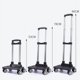 thumbnail image 3 of Portable 4/5 Wheel Trolley Rack Aluminum Alloy Foldable Pullling Rod Carrier for Student Backpack Pet Bag Load Bearing 15kg ShopWise Round, 3 of 8