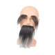 thumbnail image 5 of Cabeza de maniquí resistente con cosmetología multipropósito de barba para cortar barbero calvo, 5 of 8