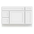 thumbnail image 5 of 48 in. W x 21 in. D x 32.5 in. H Bath Vanity Cabinet without Top in White, 5 of 5