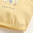 thumbnail image 6 of Staki Girls Soft Training Bras Pull-On Cami First Bra with Double-Layer Lined Gentle Coverage for Beginners Yellow,11-12 Years, 6 of 7