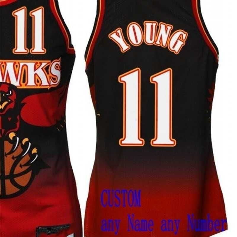 NBA_ Basketball Jerseys 75th Custom Printed Atlantas Hawkss Trae 11 Young Bogdan 13 Bogdanovic John 20 Collins MensnbaWoman Kids