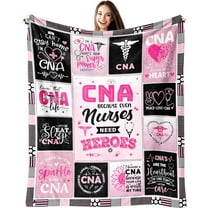 Nurse Gifts for Women, Nurse Practitioner Gifts, Gifts for Nurses Blanket 60"x50", Nurse Week Gifts, School Nursing Student Gifts, RN Gifts for Nurses, Nurse Birthday Retirement Graduation Gifts
