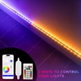 thumbnail image 4 of Enbrighten Vibe 10’ Smart LED Light Strip, App & Remote Control, RGBIC Color Changing, 4 of 9