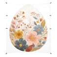 thumbnail image 2 of Portable Beach Tent Sun Shelter With Ground Pegs Water And Wind Resistant Sun Shade Canopy Angle Adjustable Watercolor Easter Egg, 2 of 7