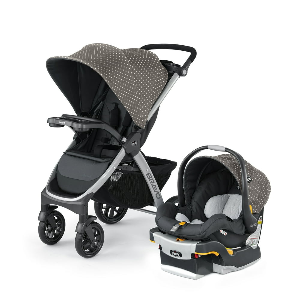 infant in travel system