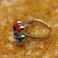 thumbnail image 5 of K-KED 2pcs Seven Chakra Meditation Ring Rainbow Ring Healing Stone Yoga Ring, 5 of 9