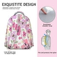 thumbnail image 5 of "Sunflower & Wildflower Backpack - Water-Resistant School Backpack for Women, College Backpack with Spacious Pockets, Floral Print Laptop Backpack", 5 of 6