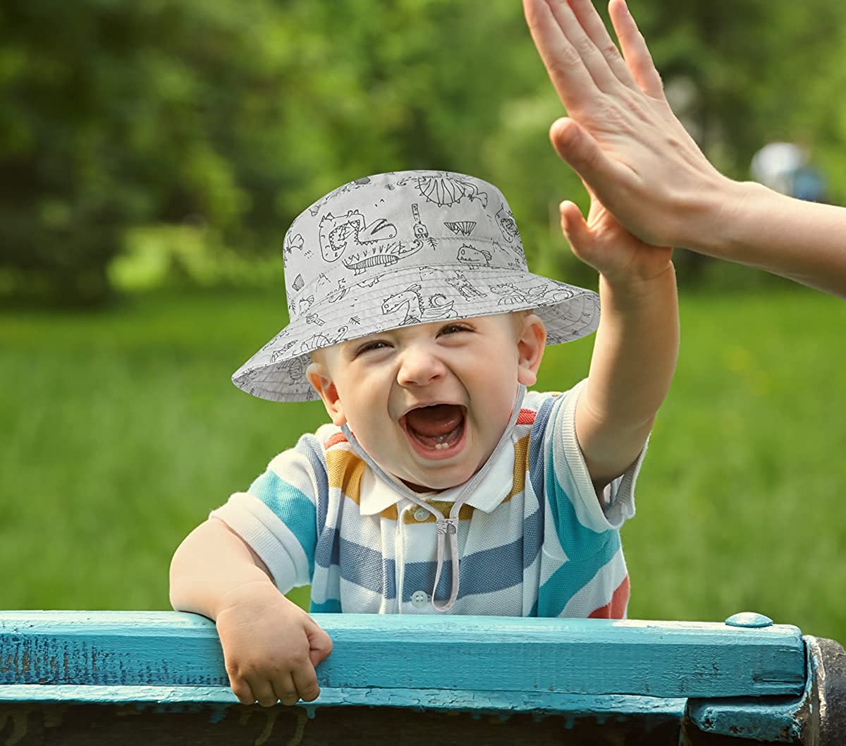 Baby Boy Sun Hat, Summer Beach UPF 50+ 