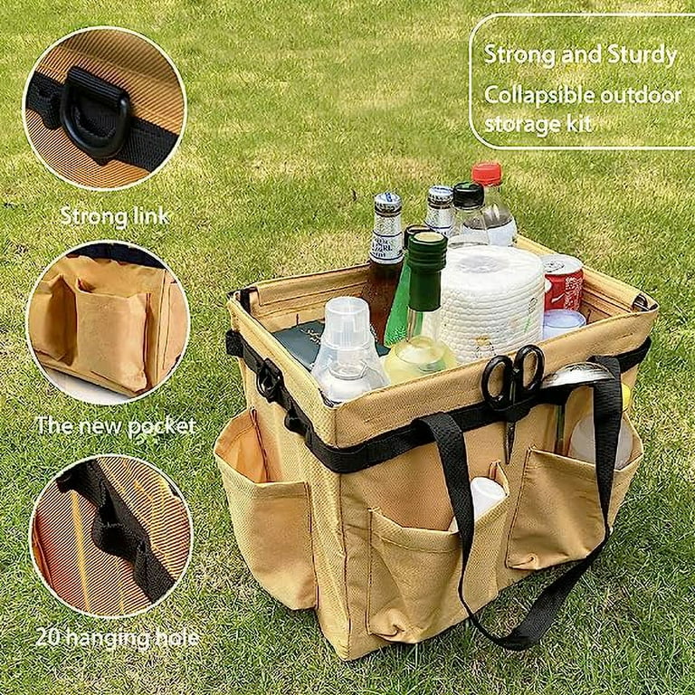 Tactical Storage Toolbox Carry Tote Bag Camping Cooking Outdoor Picnic  Organizer