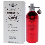 Cuba Cuba Authentic Flame , 3.3 oz EDT Spray