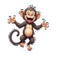 thumbnail image 5 of cartoon Monkey Stickers Stickers, Waterproof Monkey Stickers Sticker for Water Bottle Laptop Phone Cases Planner Skateboard Luggage Helmet Party Favor Decor, Ideal for Adults Teens Teacher Rewards, 5 of 9