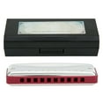 thumbnail image 1 of 10trou Harmonica Blues Db Harpe Instrument de Musique Portable Débutant Pratiqué, 1 of 11