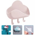 thumbnail image 1 of Cqxid Hooks Under $5 Cloud Shape Soap Box Punch-Free Key Holder Home Storage Dishs Bathroom Kitchen, 1 of 9