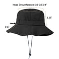 thumbnail image 4 of Sombrero de pescador NPQQUAN impermeable y de secado rápido para hombres y mujeres, 4 of 7