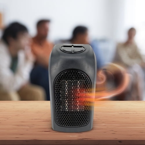 Warm-Living 400W Personal Digital Programmable Plugin Heater With Remote,  Black - Walmart.com