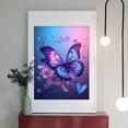 thumbnail image 2 of Diamond Art Kit for Adults, Vibrant Butterfly Blossoms Sky Diamond Painting for Adults Beginners, DIY Diamond Art Painting Kits, 5D Diamond Painting Crafts for Home Decor 12x16 Frameless, 2 of 7