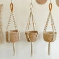 thumbnail image 4 of yingyy Macrame Plant Hangers With Pot Space-Saving Indoor Decor Macrame Plant Hangers With Pot Included 0001, 4 of 6