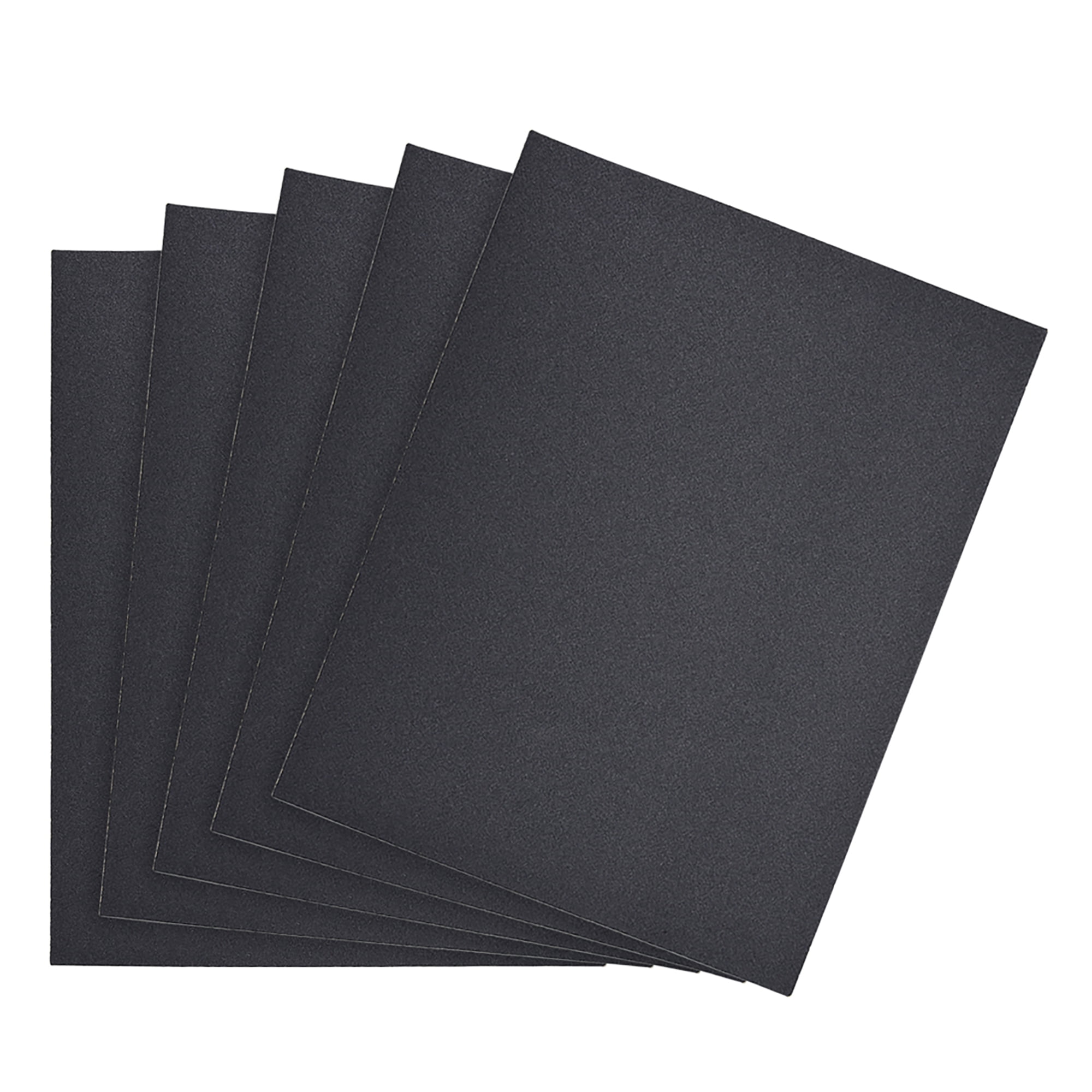 Uxcell 11" x 9" 220 Grit Silicon Carbide Waterproof Sandpaper 5 Pack