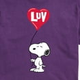 thumbnail image 2 of Peanuts - Snoopy Luv - Men's Short Sleeve Graphic T-Shirt, 2 of 5